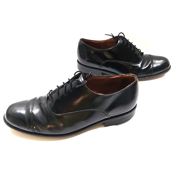 Bostonian Classics~ Men\'s Size 9.5W~ Black Leather Oxford Shoes. main image 8